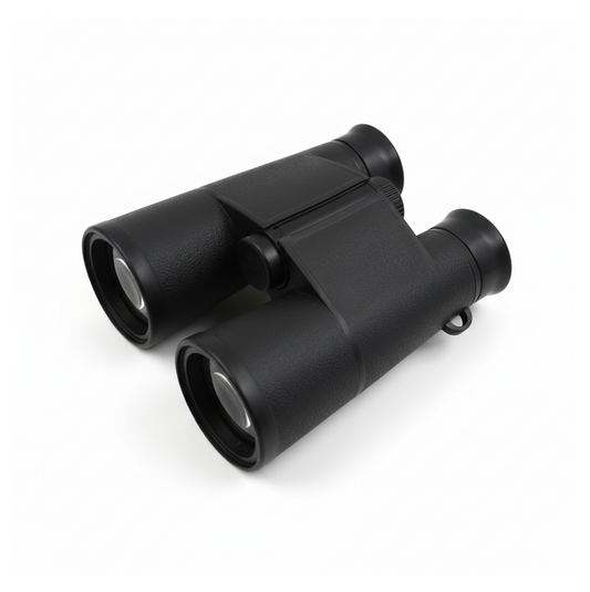 Front view of Learning Toy Binoculars with clear, magnified lenses.